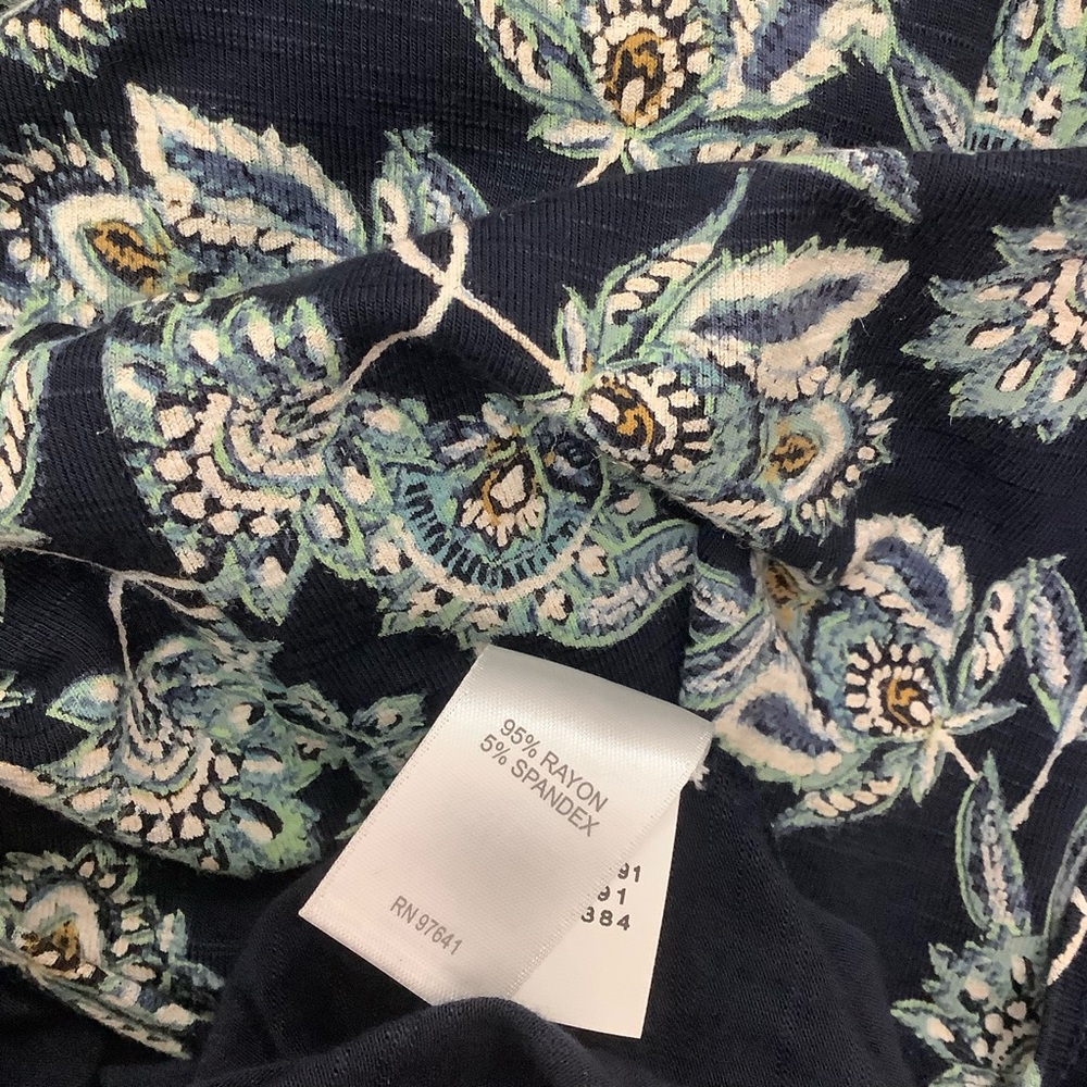 J.jill Floral Women's Floral Print Midi Dress - Picture 9 of 9